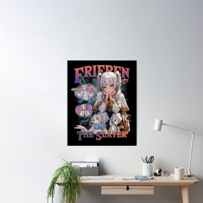 Frieren Bootleg Design Poster Official Frieren Merch