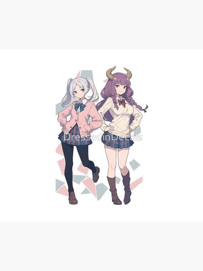 Frieren And Aura Tapestry Official Frieren Merch