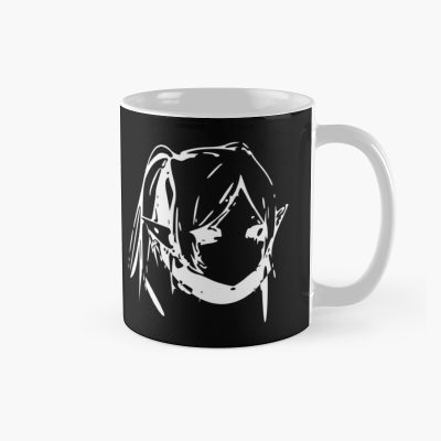 Snf3 D9 Sousou No Frieren Beyond Journeys End At The Funeral Anime And Manga Characters Frieren Qual Black And White Minimalist Abstract Vector Gifts For Otaku October 2023 Mug Official Frieren Merch