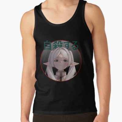 Frieren Says The Gamer Words Tank Top Official Frieren Merch