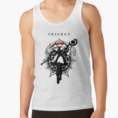 A Design Featuring Frieren The Elf Girl Character As Frieren The Slayer From Sousou No Frieren Frieren Beyond Journeys End Or Frieren At The Funeral Anime Fall 2023 Snf59 Tank Top Official Frieren Merch