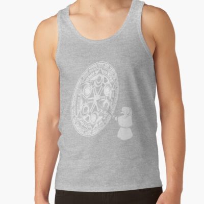 Frieren Zoltraak Magic Circle - Frieren Cast Zoltraak - Sousou No Frieren Or Frieren Beyond Journey'S End Anime And Manga - Black And White Elf Character - December Fall 2023 D9 Snf87 Tank Top Official Frieren Merch