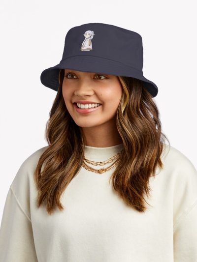 Cute Flat Face Frieren Bucket Hat Official Frieren Merch