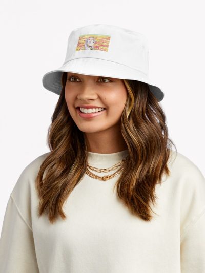 Frieren Sticker Bucket Hat Official Frieren Merch