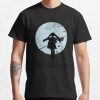 A Design Featuring Frieren The Elf Girl Character As Frieren The Slayer With Full Moon Background From Sousou No Frieren Frieren Beyond Journeys End Or Frieren At The Funeral Anime Fall 2023 Snf49 T-Shirt Official Frieren Merch