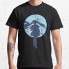 A Design Featuring Frieren The Elf Girl Character As Frieren The Slayer With Full Moon Background From Sousou No Frieren Frieren Beyond Journeys End Or Frieren At The Funeral Anime Fall 2023 D9 Snf51 T-Shirt Official Frieren Merch