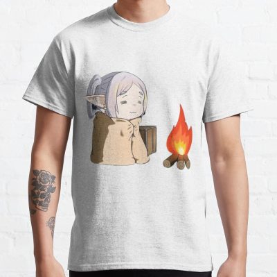 Frieren Warming By The Fire Sousou No Frieren T-Shirt Official Frieren Merch