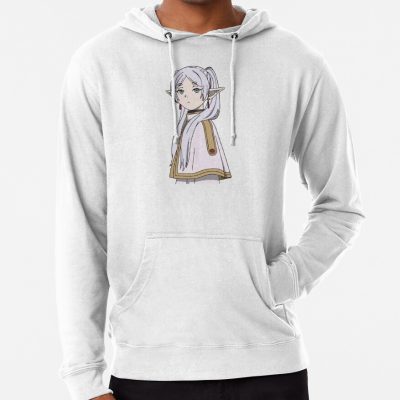 Cute Flat Face Frieren Hoodie Official Frieren Merch