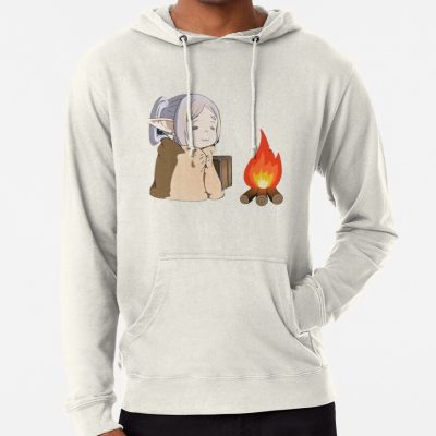 Frieren Warming By The Fire Sousou No Frieren Hoodie Official Frieren Merch