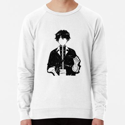 Stark The Red Haired Guy With Axe - Sousou No Frieren Or Frieren Beyond Journey'S End Anime And Manga - Black And White Distressed Characters - December Fall 2023 D9 Snf99 Sweatshirt Official Frieren Merch