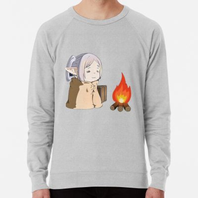 Frieren Warming By The Fire Sousou No Frieren Sweatshirt Official Frieren Merch