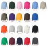 sweatshirt color chart 1 - Frieren Merch