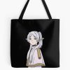 Cute Flat Face Frieren Tote Bag Official Frieren Merch