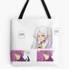 Frieren And Aura Tote Bag Official Frieren Merch