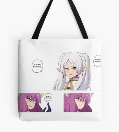 Frieren And Aura Tote Bag Official Frieren Merch