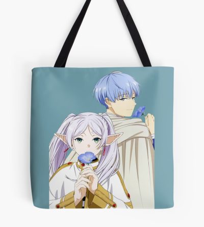 Frieren Beyond Journey'S End Frieren X Himmel Tote Bag Official Frieren Merch