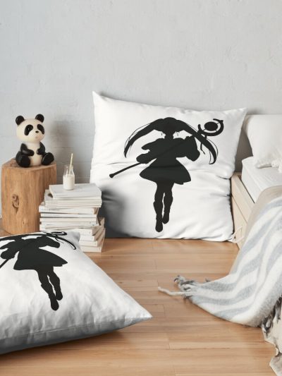 Frieren Minimalist - Sousou No Frieren Snf3 Throw Pillow Official Frieren Merch