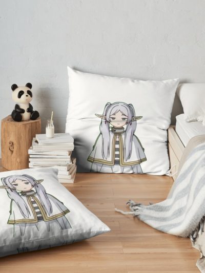 Frieren Sousou No Frieren Throw Pillow Official Frieren Merch