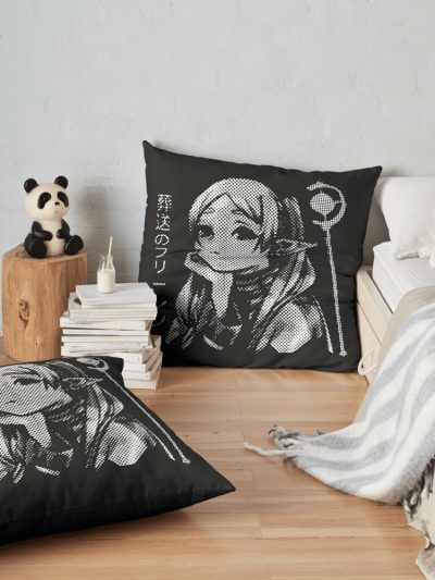 Frieren - Sousou No Frieren Throw Pillow Official Frieren Merch