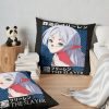 Frieren The Slayer Throw Pillow Official Frieren Merch