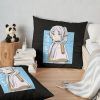 Cute Frieren With Japanese Text Throw Pillow Official Frieren Merch