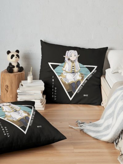 Frieren フリーレン | Sousou No Frieren Throw Pillow Official Frieren Merch