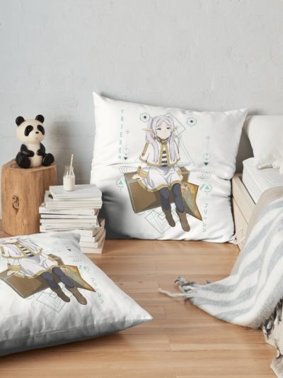 Frieren フリーレン | Sousou No Frieren Throw Pillow Official Frieren Merch