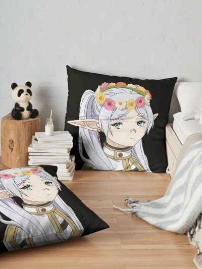 Frieren - Sousou No Frieren Throw Pillow Official Frieren Merch