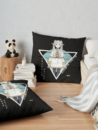 Frieren フリーレン | Sousou No Frieren Throw Pillow Official Frieren Merch