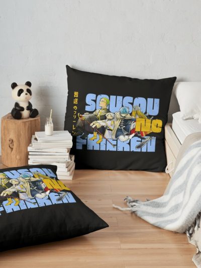 Sousou No Frieren Throw Pillow Official Frieren Merch