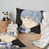 Himmel Smile - Frieren Anime Throw Pillow Official Frieren Merch