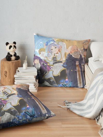 Sousou No Frieren Throw Pillow Official Frieren Merch