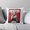 Frieren Red Comic Design Throw Pillow Official Frieren Merch