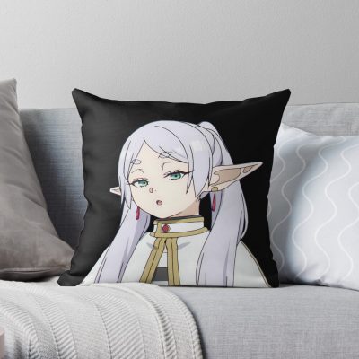 Frieren Pack Throw Pillow Official Frieren Merch