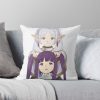 Frieren & Fern Throw Pillow Official Frieren Merch