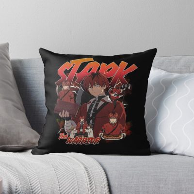 Stark Bootleg Design Throw Pillow Official Frieren Merch