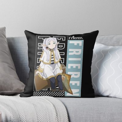 Frieren フリーレン | Sousou No Frieren Throw Pillow Official Frieren Merch