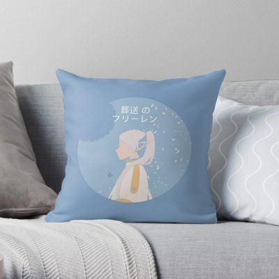 Frieren Beyond Journeys End Anime October 2023 Snf17 Throw Pillow Official Frieren Merch