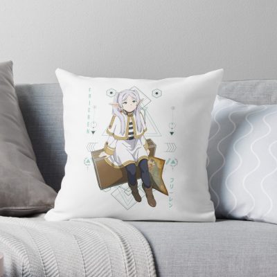 Frieren フリーレン | Sousou No Frieren Throw Pillow Official Frieren Merch