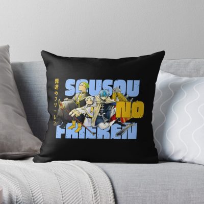 Sousou No Frieren Throw Pillow Official Frieren Merch