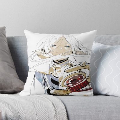 Sousou No Frieren Throw Pillow Official Frieren Merch