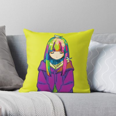 Sousou No Frieren Fern Throw Pillow Official Frieren Merch