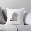 Frieren Smile Throw Pillow Official Frieren Merch