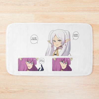 Frieren And Aura Bath Mat Official Frieren Merch