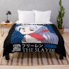 Frieren The Slayer Throw Blanket Official Frieren Merch