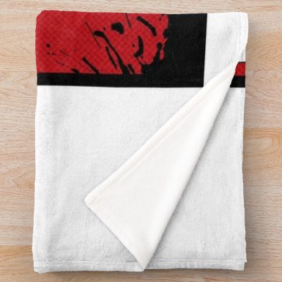 Frieren Red Comic Design Throw Blanket Official Frieren Merch