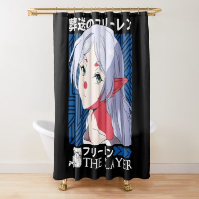 Frieren The Slayer Shower Curtain Official Frieren Merch