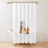 Frieren Warming By The Fire Sousou No Frieren Shower Curtain Official Frieren Merch