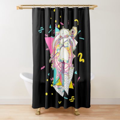 Frieren - Sousou No Frieren *90S Graphic Design* Shower Curtain Official Frieren Merch