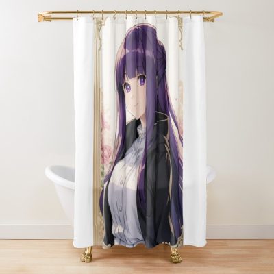 Fern Shower Curtain Official Frieren Merch